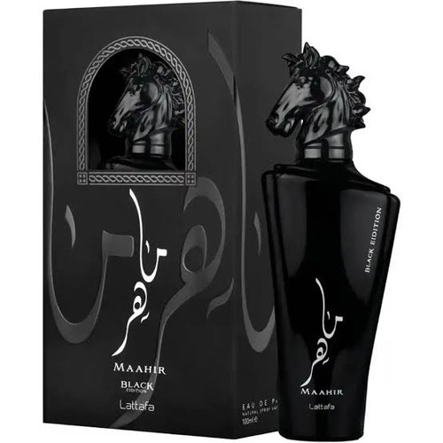 عطر ادکلن لطافه ماهر مشکی بلک ادیشن اورجینال