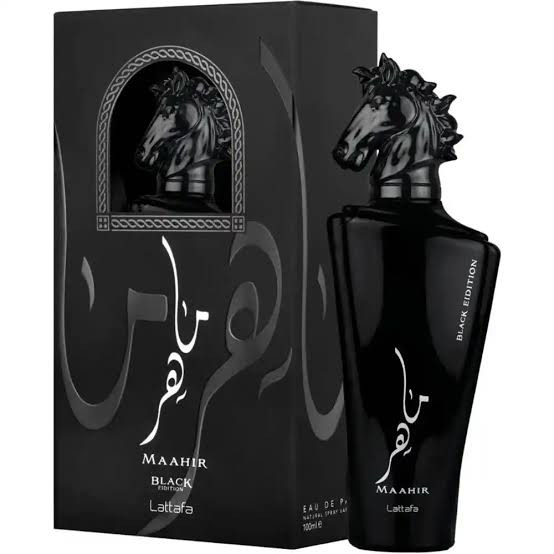 عطر ادکلن لطافه ماهر مشکی بلک ادیشن اورجینال
